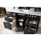 James Martin Vanities Brittany 60in Single Vanity, Black Onyx w/ 3 CM Carrara Marble Top 650-V60S-BKO-3CAR - alternate 3